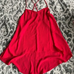 Nordsrtom Leith hot pink top